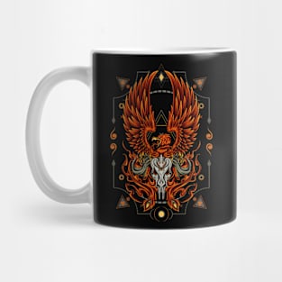 Creative powerful phoenix Mug